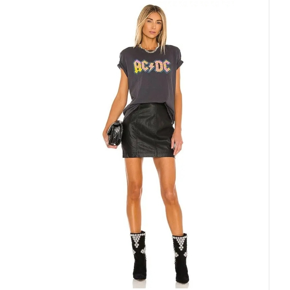 FREE PEOPLE MODERN FEMME MINI SKIRT - SIZE 10